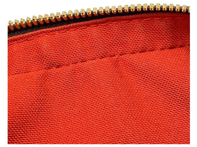 Borsa a tracolla Louis Vuitton Damier Ebene Marrone - vista 7