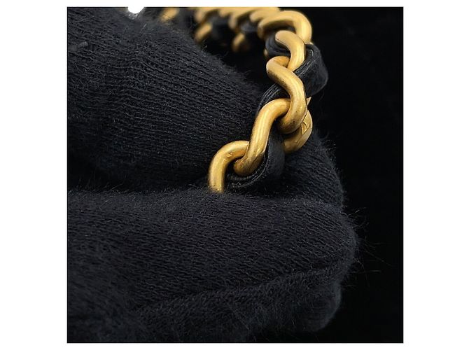 Borsa a tracolla Chanel Mini Flap Chain Nero - vista 16