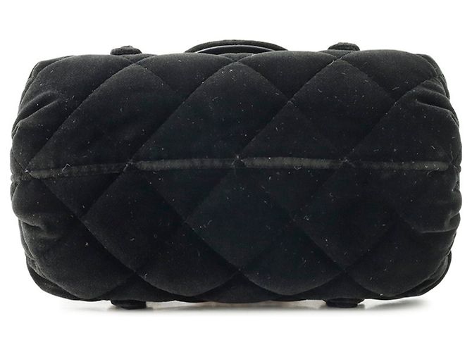 Borsa a tracolla Chanel Mini Flap Chain Nero - vista 3