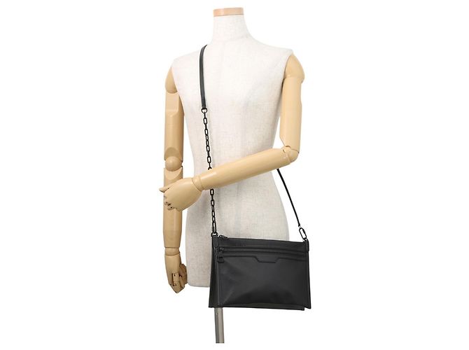 Borsa a tracolla Louis Vuitton Monogram Shadow Nero Cachi Monogramma - vista 4