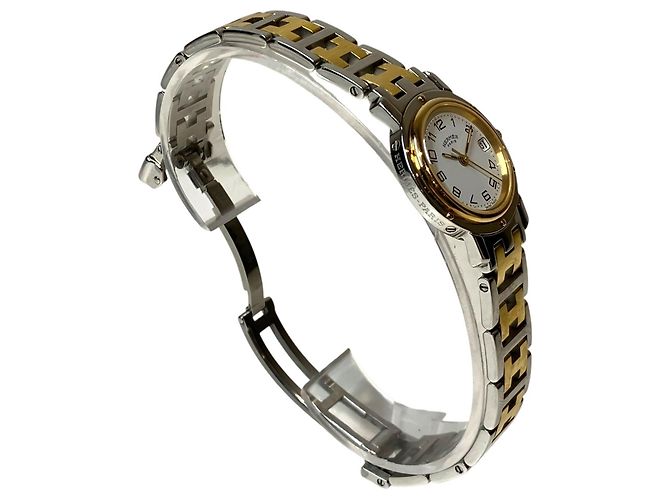 Hermès Reloj Hermes Clipper Two-Tone - vista 3