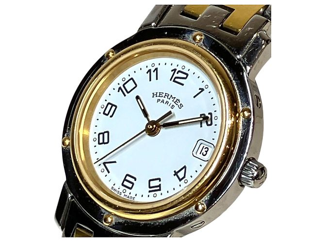 Hermès Reloj Hermes Clipper Two-Tone - vista 4