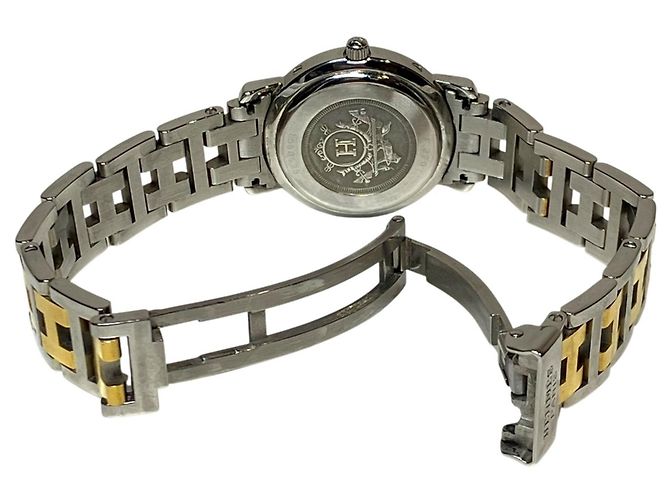 Hermès Reloj Hermes Clipper Two-Tone - vista 6
