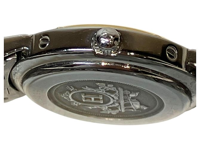 Hermès Reloj Hermes Clipper Two-Tone - vista 9