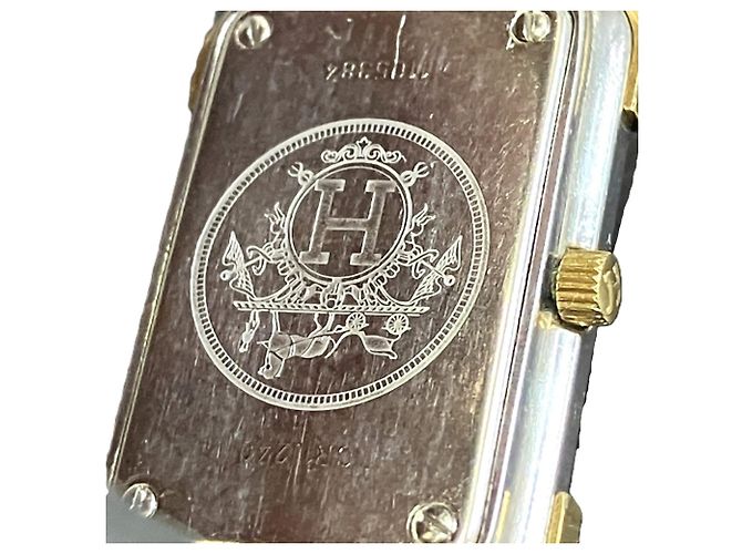 Hermès Orologio da polso Hermes Croisière placcato oro - vista 7