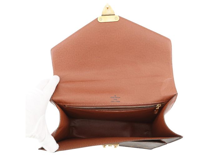 Borsa Louis Vuitton Monogram Monceau Marrone Monogramma - vista 7