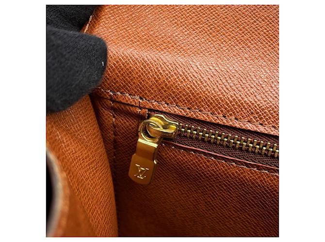 Borsa Louis Vuitton Monogram Monceau Marrone Monogramma - vista 9