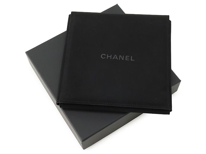 Chanel Strass-Halskette Schwarz Golden - Ansicht 10
