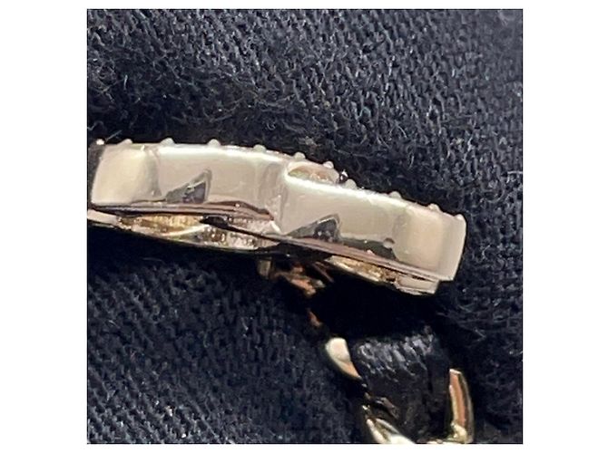 Chanel Strass-Halskette Schwarz Golden - Ansicht 7