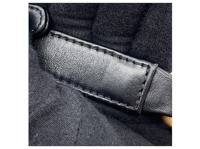 Borsa a tracolla Chanel Boy AS3018 in pelle nera Nero - vista 10