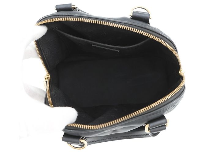 Borsa Alma Soft BB Bubble Gram Louis Vuitton Nero Monogramma - vista 6
