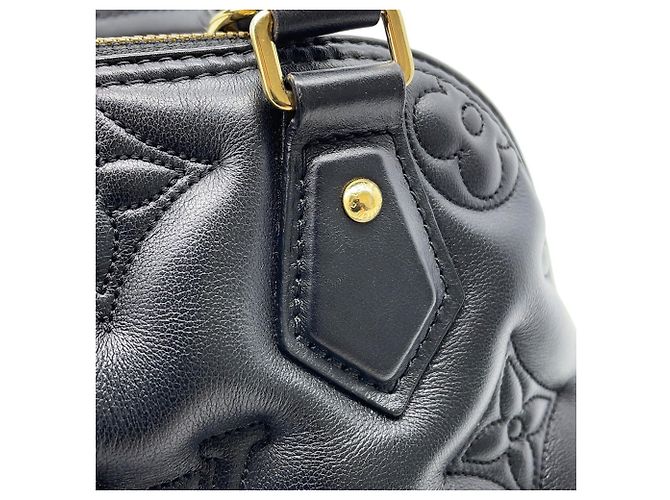Borsa Alma Soft BB Bubble Gram Louis Vuitton Nero Monogramma - vista 9