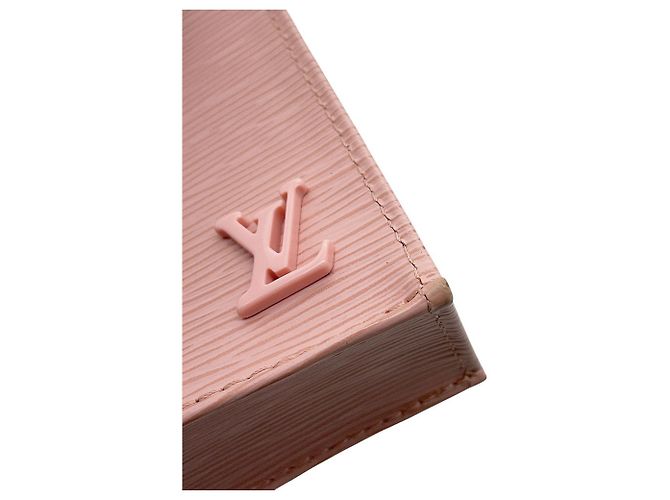 Borsa Louis Vuitton Epi Petite Sac Plat Rosa - vista 13