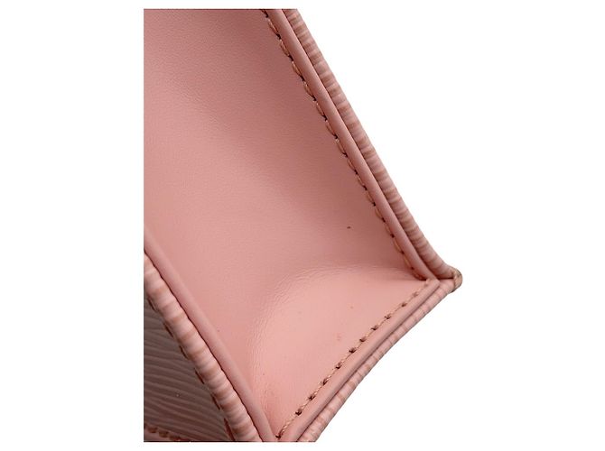 Borsa Louis Vuitton Epi Petite Sac Plat Rosa - vista 14