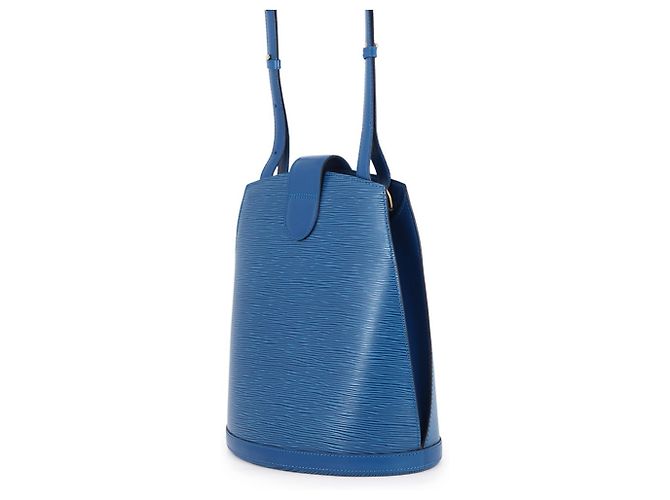 Borsa a Spalla Louis Vuitton Epi Cluny Blu - vista 2