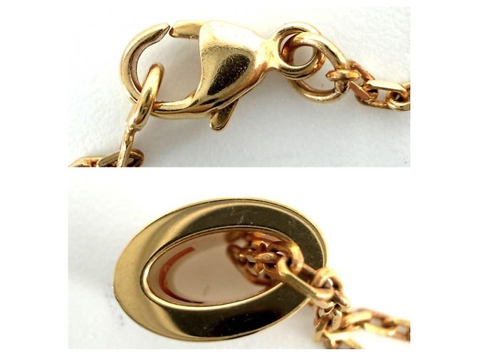 Hermès Pop H Mini Halskette für Damen Pink Golden - Ansicht 5