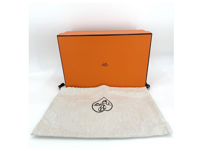 Hermès Borsa a tracolla in pelle marrone Hermes - vista 9