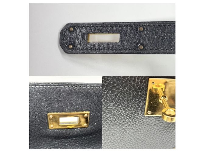 Hermès Hermes Kelly 32 Handtasche für Damen Schwarz - vue 10