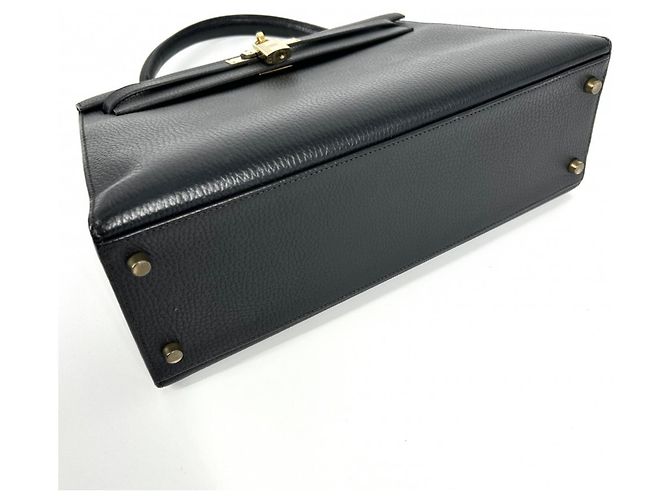Hermès Hermes Kelly 32 Handtasche für Damen Schwarz - vue 3