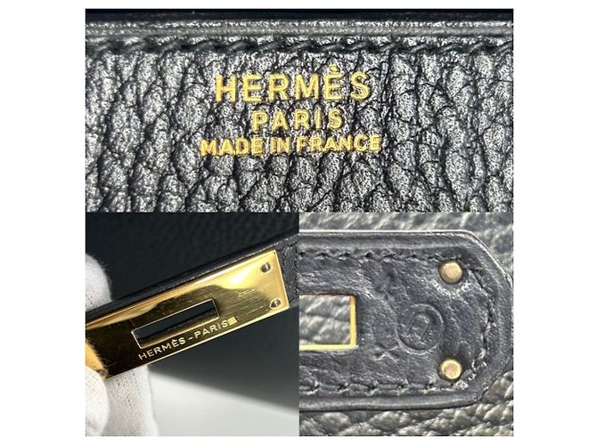 Hermès Hermes Kelly 32 Handtasche für Damen Schwarz - vue 5