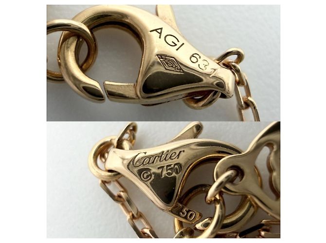 Collana Cartier C de Pink Gold - vista 4