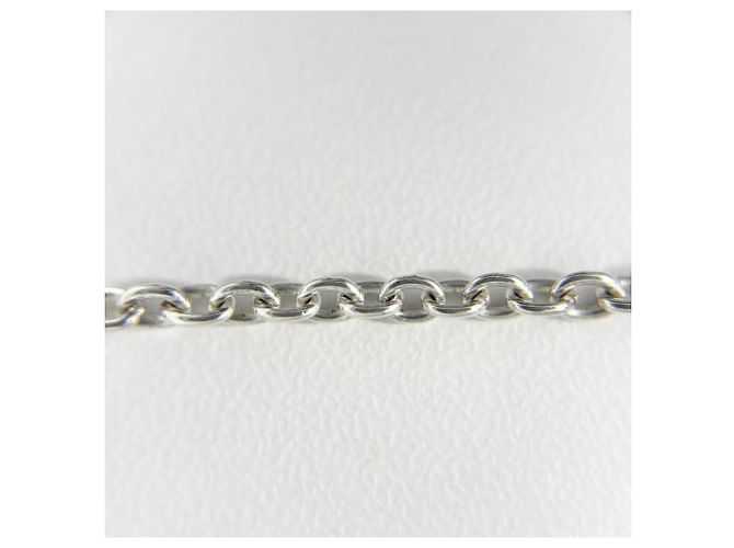 Hermès Lange Halskette Hermes Sellier Confetti Silber Golden - Ansicht 11