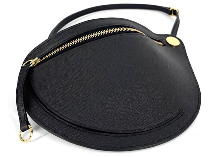 Hermès Borsa a Spalla Hermes Petite Course Nero - vista 3