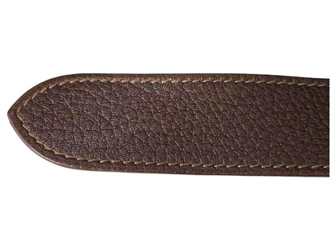 Hermès Borsa Tote Hermes Petite Ceinture MM Marrone - vista 11