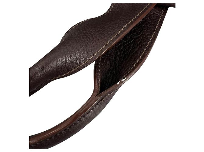Hermès Borsa Tote Hermes Petite Ceinture MM Marrone - vista 15