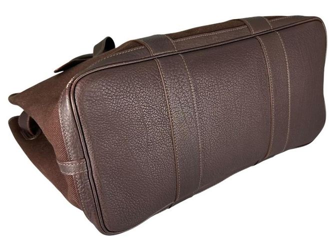Hermès Borsa Tote Hermes Petite Ceinture MM Marrone - vista 3