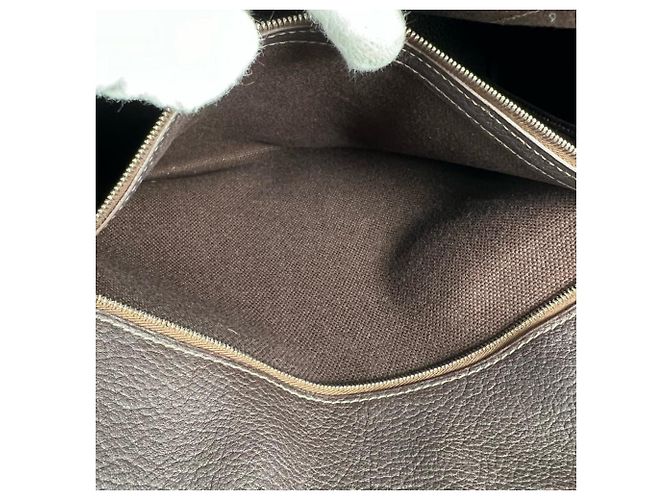 Hermès Borsa Tote Hermes Petite Ceinture MM Marrone - vista 6