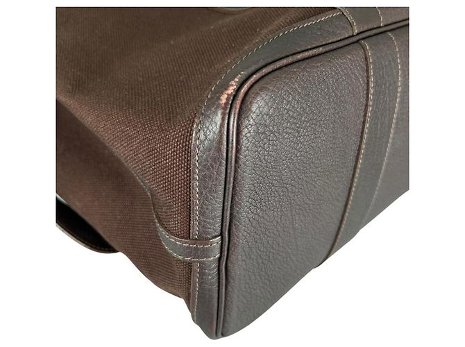 Hermès Borsa Tote Hermes Petite Ceinture MM Marrone - vista 8