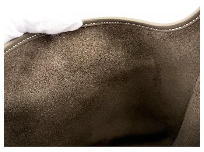 Hermès Borsa a tracolla Hermes Evelyne 3 PM Marrone - vista 7