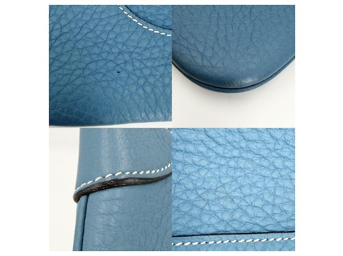 Hermès Borsa a tracolla Hermes Trim 35 Blu - vista 6