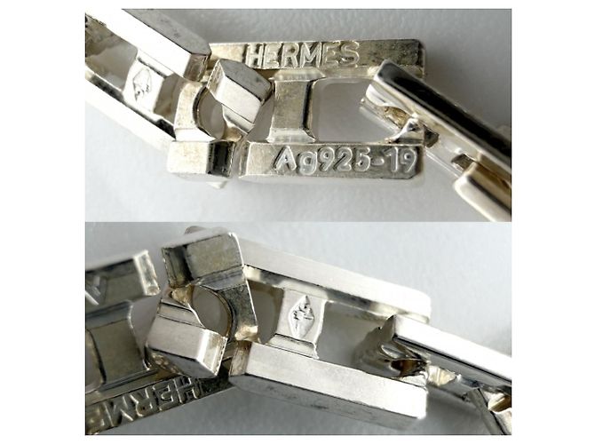 Hermès Bracciale Charm in argento 925 Hermes - vista 3