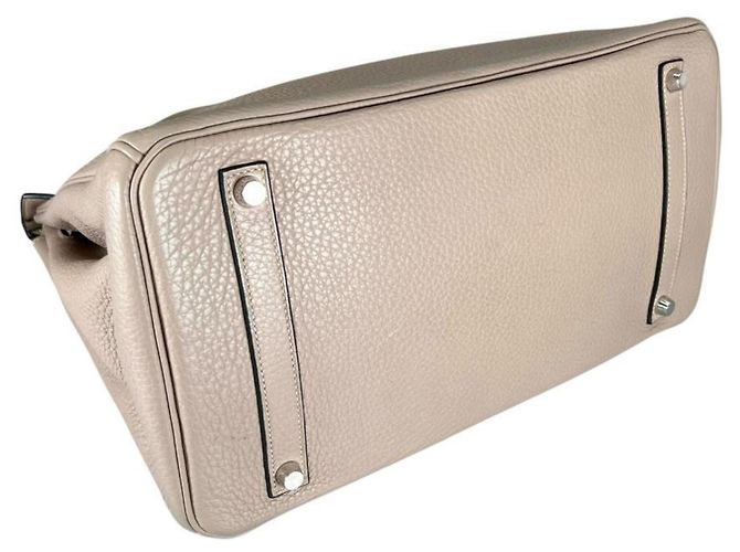 Hermès Hermes Birkin 35 Handtasche Beige - Ansicht 3