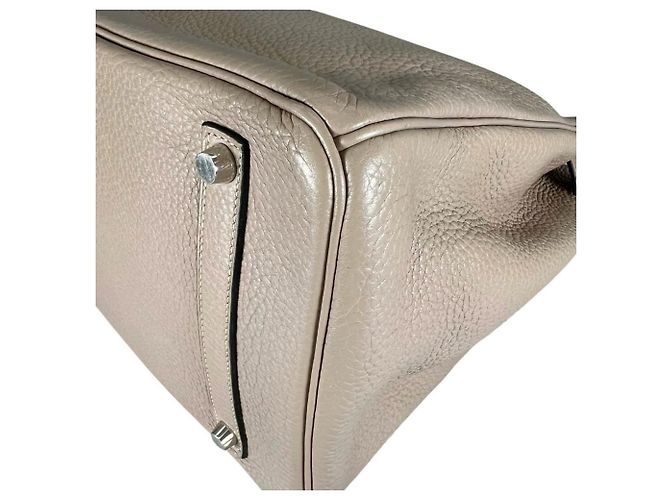 Hermès Hermes Birkin 35 Handtasche Beige - Ansicht 9