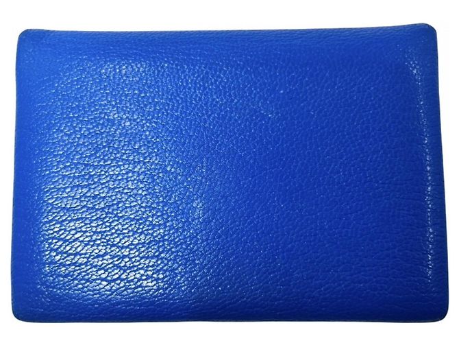 Hermès Cartera/Monedero Hermes Calvi Duo Azul - vista 2