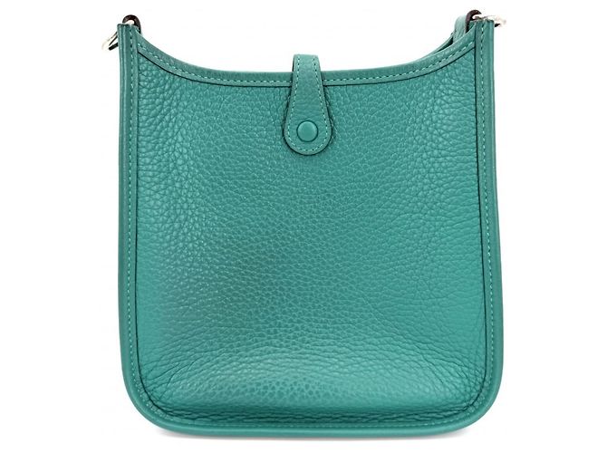 Hermès Borsa a tracolla Hermes Evelyne TPM Verde - vista 2