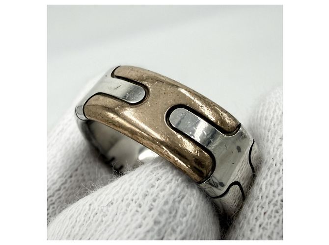 Hermès Hermes Men's Hercules Band Ring - view 6