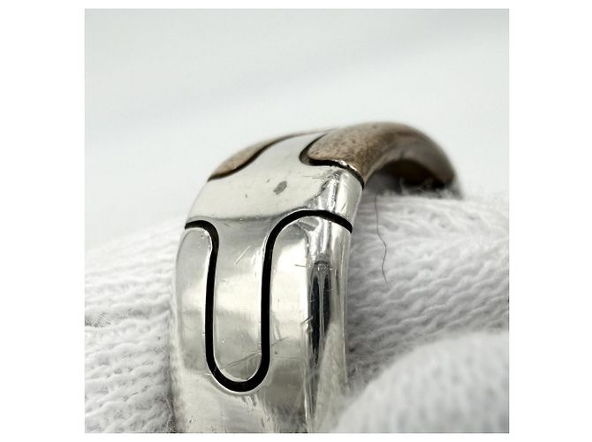Hermès Hermes Men's Hercules Band Ring - view 7
