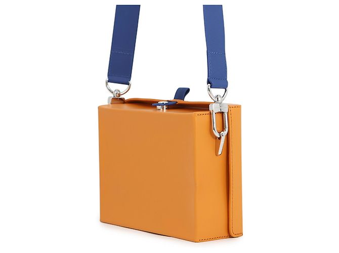 Clutch in pelle zafferano Louis Vuitton D'oro - vista 2