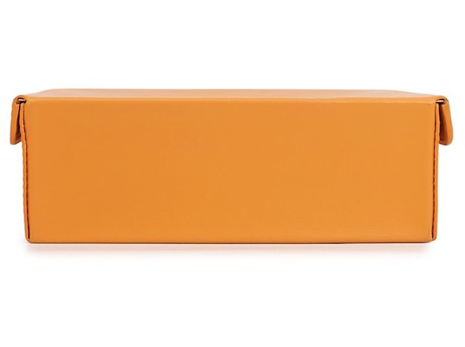 Clutch in pelle zafferano Louis Vuitton D'oro - vista 3