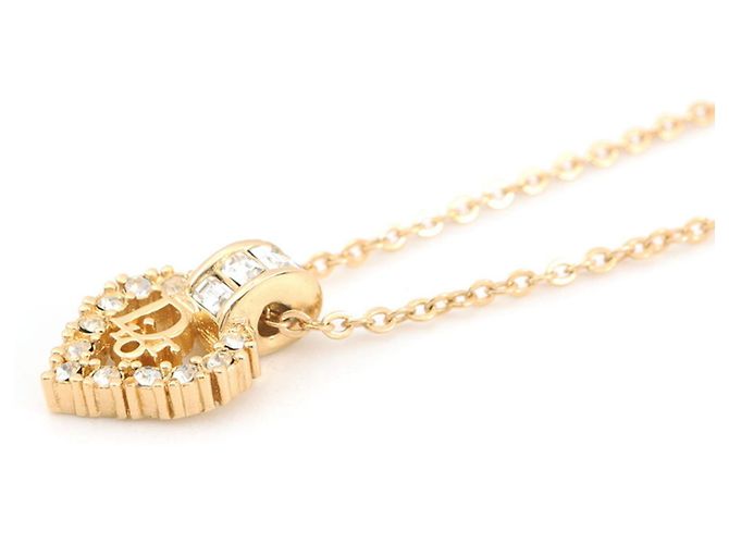 Collana Christian Dior Cuore D'oro - vista 2