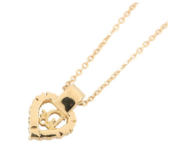 Collana Christian Dior Cuore D'oro - vista 3