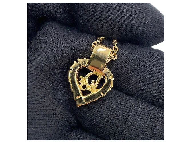 Collana Christian Dior Cuore D'oro - vista 8