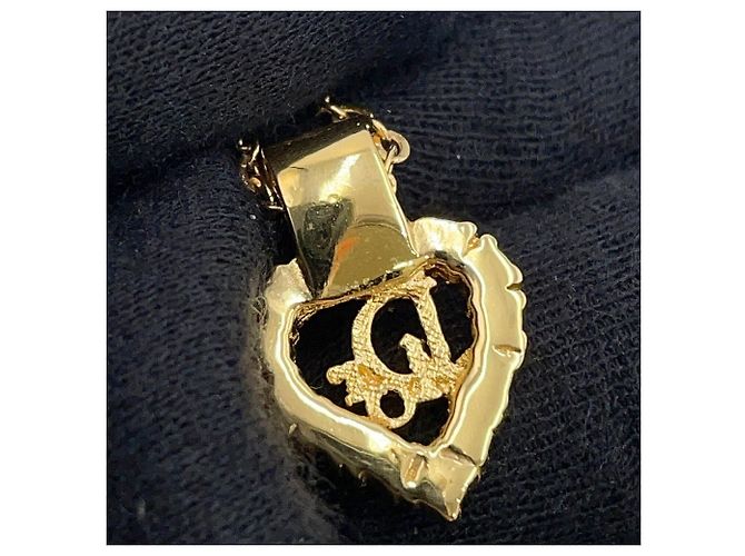 Collana Christian Dior Cuore D'oro - vista 9