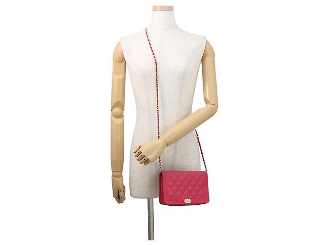 Boy Chanel Chain/Shoulder Wallet in Pink - Ansicht 4