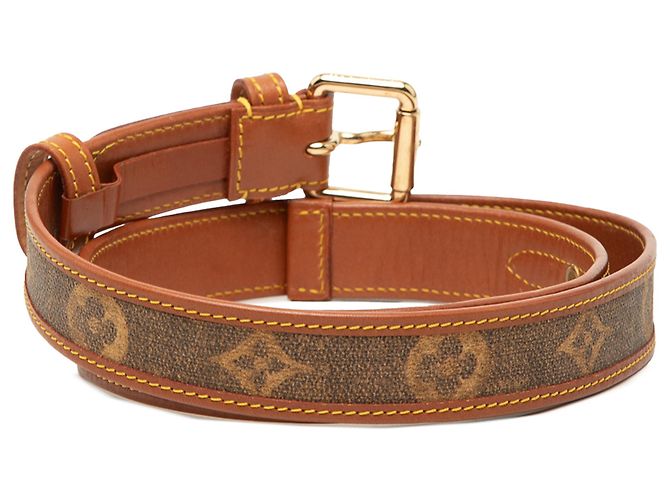 Louis Vuitton Brown Monogram Tisse Belt - view 3