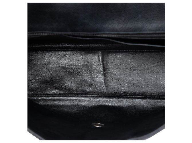 Chanel Black Jumbo Classic Caviar Single Flap Nero - vista 4